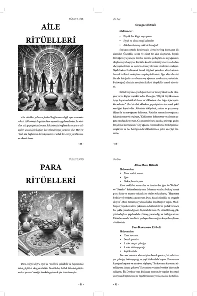 Ritüeller El Kitabı ve Cadılığın El Kitabı - Ufuk ELVER - 2 Kitap - 304 Sayfa - 4