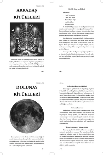 Ritüeller El Kitabı ve Cadılığın El Kitabı - Ufuk ELVER - 2 Kitap - 304 Sayfa - 5