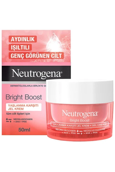 Marka: Bright Boost Yaşlanma Karşıtı Jel Krem 50 Ml K