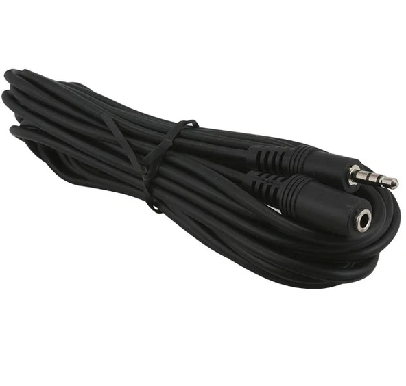 ELEKTROMER 5758 3.5 MM STEREO ERKEK/DİŞİ 5 METRE UZATMA KABLO (5047)