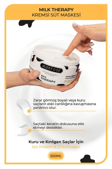 Milk Therapy Maske 500 Ml - 2 Adet - 2