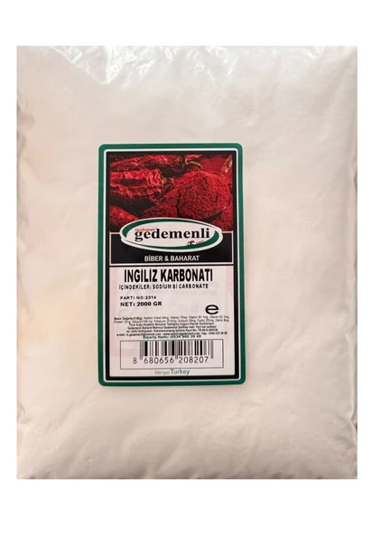 İNGİLİZ KARBONATI 2000 GR ürün görseli
