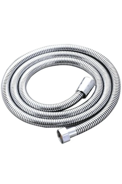 1.Sınıf Dayanıklı Spiral Duş Hortumu Metal Örgülü 1.5 M KYK1012 - 4
