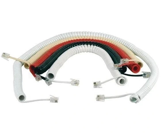TELEFON SPIRAL KABLO KREM (5047)