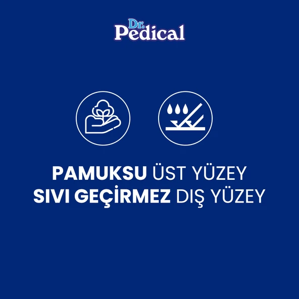 Dr.Pedical Yatak Koruyucu Örtü 60x90 Cm 30 lu - 3