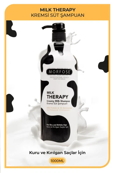 Milk Therapy Şampuan 1000 Ml-yumuşak Ve Güzel Kokulu Saçlar