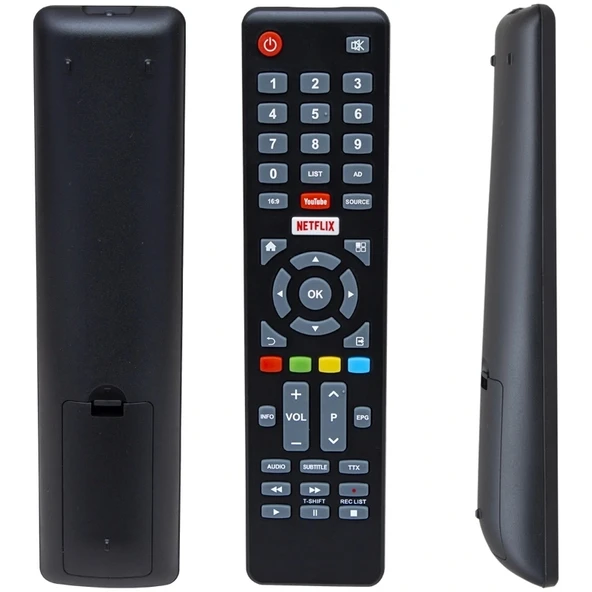 BOTECH NETFLIX-YOUTUBE TUŞLU LCD-LED TV KUMANDA (7601-32Y022-0044BEH1-YDX07601RA0-19A1100073) (5047)