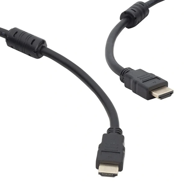 PLASTİK DÜZ SİYAH 15 METRE HDMI KABLO POŞETLİ (5047)