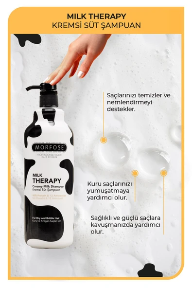 Milk Therapy Şampuan 1000 Ml-yumuşak Ve Güzel Kokulu Saçlar - 2