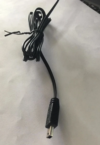 YERLİ ÜRETİM 1.2 METRE 18/0.10BS*2F MİNİ USB YEDEK ADAPTÖR KABLOSU (5047)