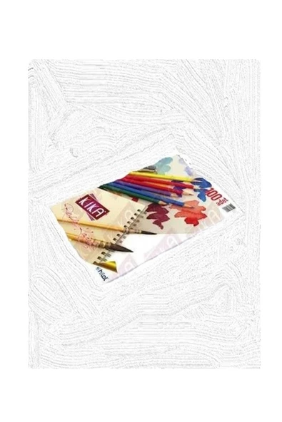 Kika Pastel Resim Kağıdı 35X50 100 lü - 1