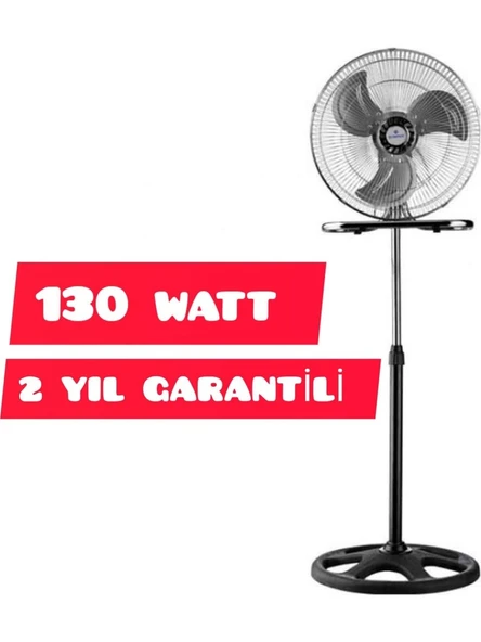 Rubenis Rbs-20 Plus Pro 130 Watt Sanayi Tipi Vantilatör - 2