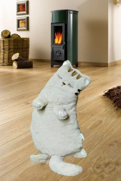 Galen KEDİ PELUŞ YASTIK - 7
