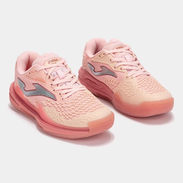 Joma Ace Kadın Pembe Toprak Kort Tenis Ayakkabısı TACLS2529C - Resim 2