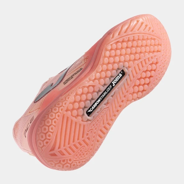 Joma Ace Kadın Pembe Toprak & Sert Kort Tenis Ayakkabısı TACLS2529AC - Resim 5