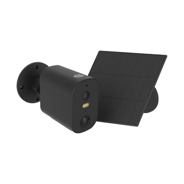Şımart Akıllı Wifi Dış Mekan Güvenlik Kamerası, Güneş Enerjili, Gece Görüşlü