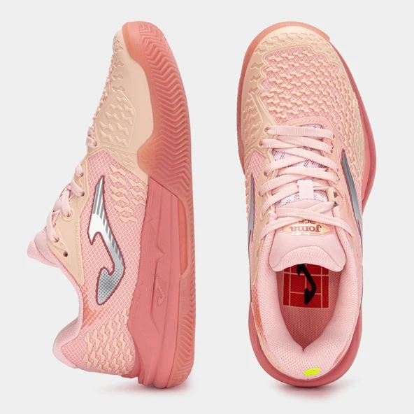 Joma Ace Kadın Pembe Toprak Kort Tenis Ayakkabısı TACLS2529C - Resim 4