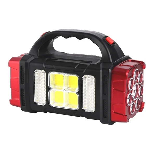 HB-1678 SOLARLI USB ÇIKIŞLI ŞARJ EDİLEBİLİR 38 WATT KAMP FENERİ (5047)