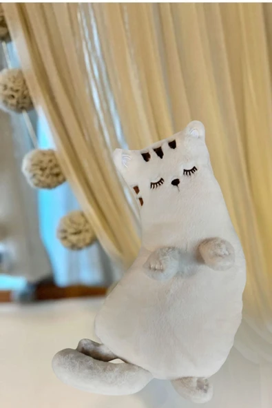 Galen KEDİ PELUŞ YASTIK - 6