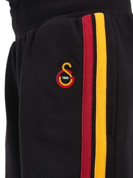 Gs Srt 003 Galatasaray Orijinal Lisanslı Çocuk Şort Siyah - 4