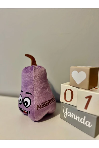 Galen PATLICAN  PELUŞ SEBZE OYUNCAK - 6