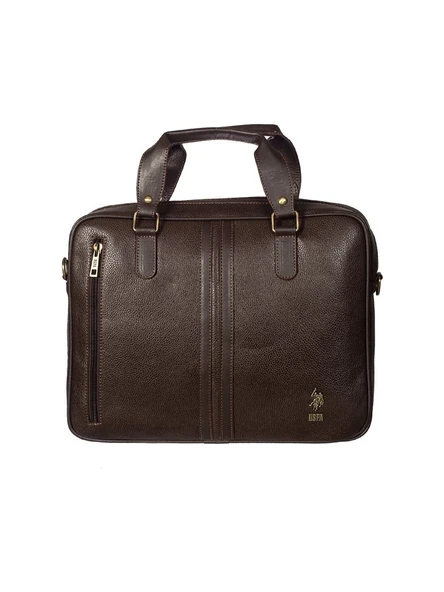 U.S. Polo Assn. Kahve PLEVR6752 Evrak Çantası