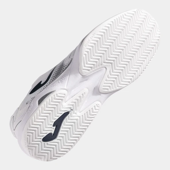 Joma Master Erkek Beyaz Toprak Kort Tenis Ayakkabısı TM100S2502C - 5