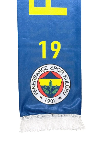 Fenerbahçe Orijinal Lisanslı Son Sözümüz Fenerbahçe Şal Atkı Kanarya Baskılı Ahşap Kutulu - Resim 6