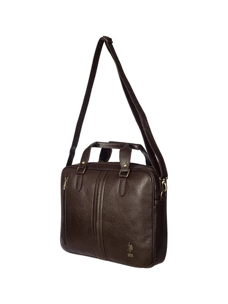U.S. Polo Assn. Kahve PLEVR6752 Evrak Çantası - 3