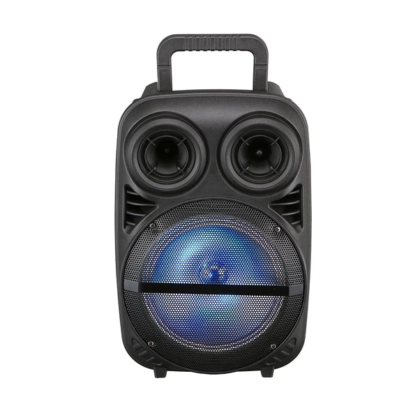 Zore PK-15 FM Radyolu Mikrofonlu RGB TWS 8 inç Stereo Bass Kablosuz Karaoke Hoparlör - 4
