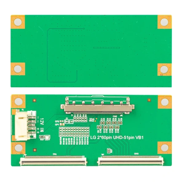 2X60 PIN- 51 PIN LG T-CON FLEXI ÇEVİRİCİ BOARD (5047)