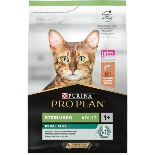 Pro Plan Somonlu Kısırlaştırılmış Kedi Maması 3 Kg ürün görseli