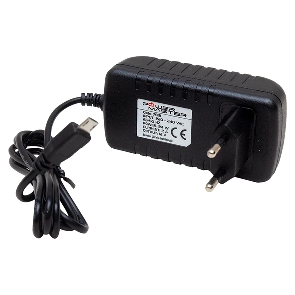 12 VOLT 2 AMPER MICRO USB TABLET PC ADAPTÖRÜ (5047)