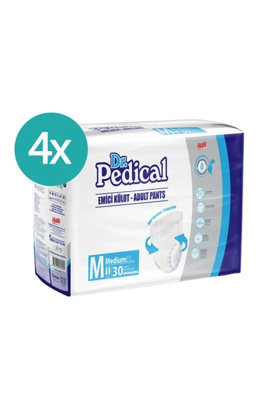 Dr.Pedical Emici Külot Hasta Bezi M-Medium Beden 120 Adet
