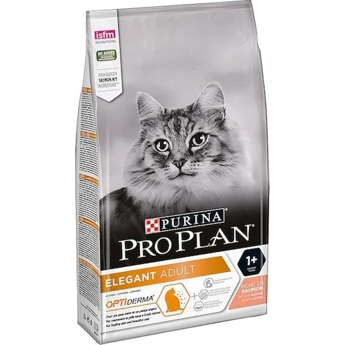 Pro Plan Elegant Somonlu Yetişkin Kedi Maması 3 kg ürün görseli 1