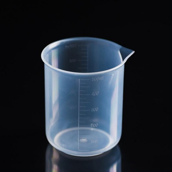 Beherglas 500ml. Plastik