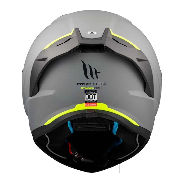 Mt Stinger 2 Nardo Gri Kapalı Kask - 7