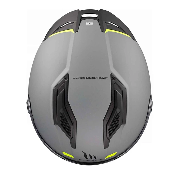 Mt Stinger 2 Nardo Gri Kapalı Kask - 9
