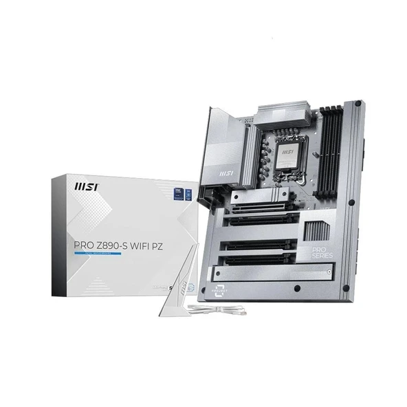 MSI MB Pro Z890-S Wifi 7 Pz Soket 1851 Ddr5 8800MHZ(OC) Anakart