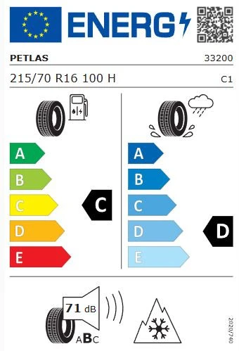 Petlas Explero A/S PT411 215/70 R16 100H 4 Mevsim Lastik - 2025 - Resim 2