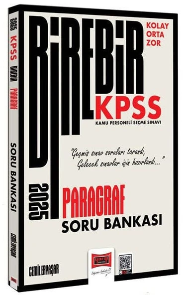 Yargı 2025 KPSS Paragraf Soru Bankası Birebir Serisi - Cemil Eryaşar Yargı Yayınları