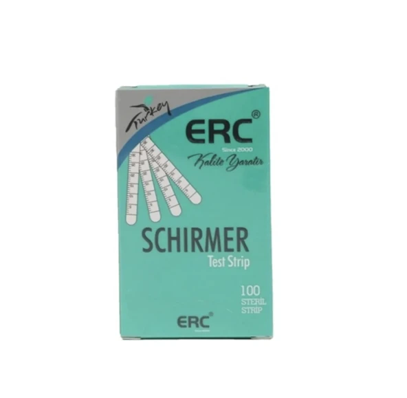 ERC Schirmer Gözyaşı Test Çubuğu 100'lü Kutu