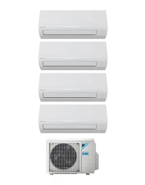 Daikin Sensira Multi Split Inverter Klima 1+4 Sistem (5MXM90) 9+12+12+12 BTU 9,0 kW R32 Dış Ünite