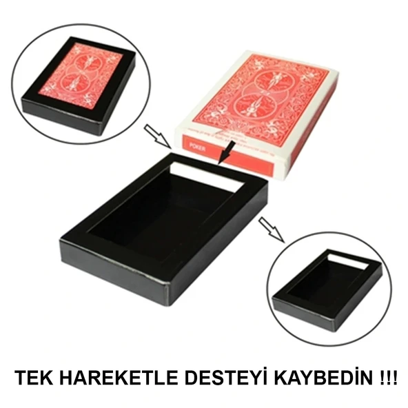 Sihirli Kaybolan Deste Oyun Kağıdı İlizyon Oyunu Kaybolan Kart (5047)