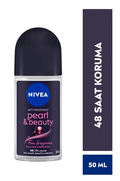 Kadın Roll On Deodorant Pearl&beauty Fine Fragrance,48 Saat Anti-perspirant Koruma 50ml X3 Ad - 2