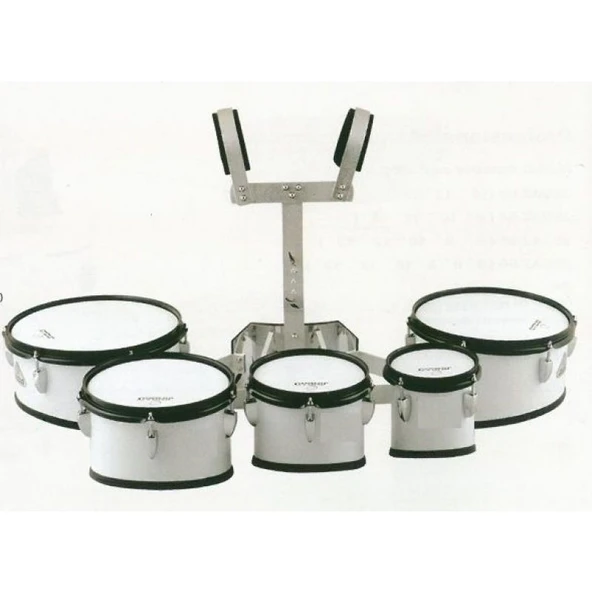 FOCUS FCQA-02 8\"+10\" Öğrenci için Bando Tom Seti ürün görseli 1