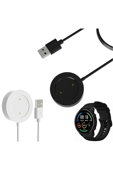 Xiaomi Mi Watch Color 2 Akıllı Saat Uyumlu USB Şarj Kablosu - 6