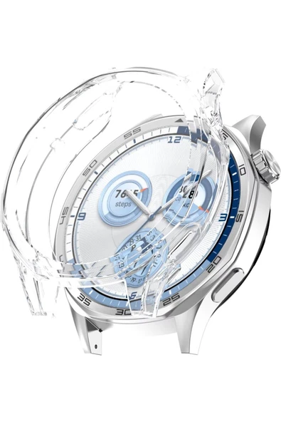 Huawei Watch Gt 5 (46MM) Uyumlu Silikon Kılıf 360 Full