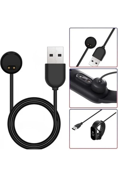 Xiaomi Mi Band 7 Uyumlu USB Şarj Kablosu 40CM - 2