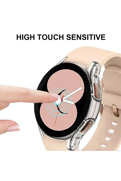 Samsung Galaxy Watch 7 (44MM) Uyumlu 360 Full Silikon Kılıf - 6